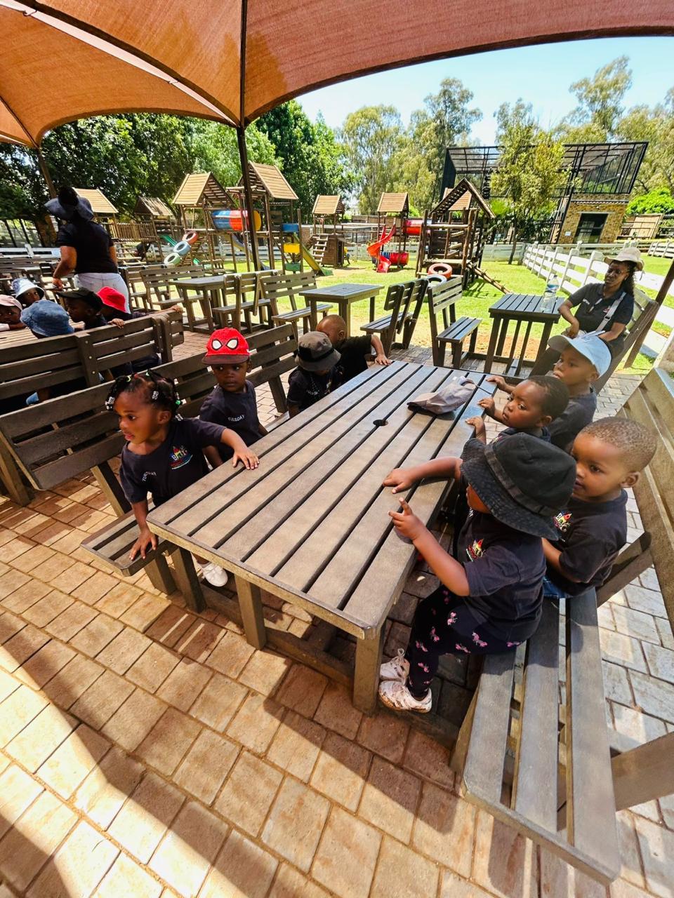 Children learning together